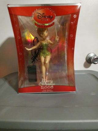 Tinker Bell Merry Christmas 2008 Tree Topper Disney Store Exclusive
