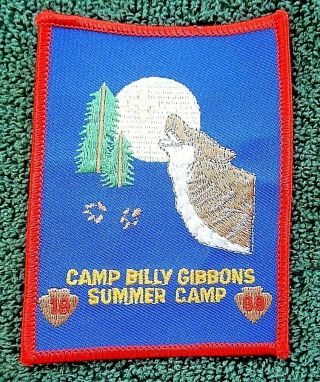 Boy Scouts Camp Billy Gibbons 1999 Summer Camp,  Comanche Trail Council,  Tx,