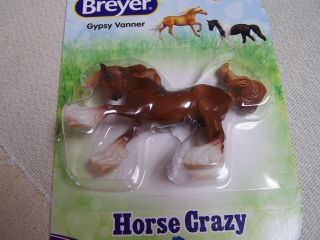 Breyer 2020 Walmart Exclusive Horse Crazy Stablemate Chestnut Gypsy Vanner
