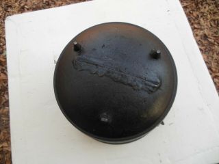 Vintage 7 Cast Iron Cauldron Kettle Pot 9 1/2 