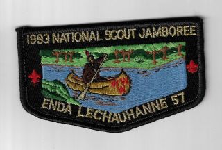 Oa 57 Enda Lechauhanne 1993 National Scout Jamboree Www Flap Blk Bdr.  [mk - 3378]