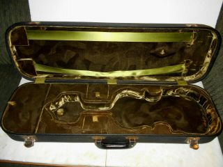 Antique Old Vintage Early/mid 1900s " American Case Co " Full Size Violin Case Nr