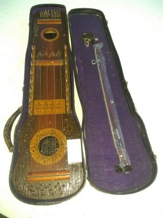 Antique Ukelin Stringed Musical Instrument 1920’ Manufactures Advertising Co.