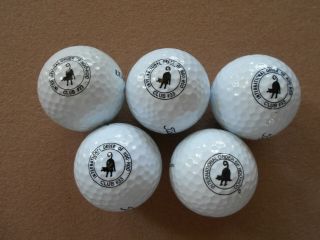 International Order Of Hoo - Hoo Fraternal Society 5 Golf Balls,  Marker & Tool $10