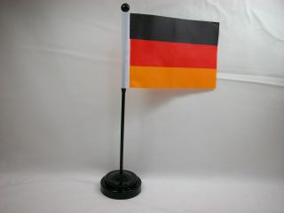 4 " X6 " Hand Held Table International Country Flag - Germany Deutschland