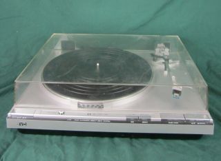 Vintage Jvc L - F41 Automatic Direct Drive Turntable With Stylus Record Player