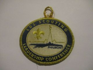Philmont Lds Scouting Leadership Conference Patch Undated