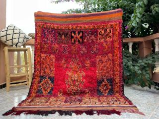 Moroccan Handmade Mzouda Carpet 4 