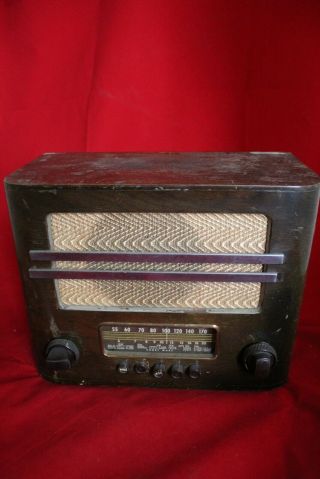 Vintage Rca Victor Short Wave Broadcast Radio Vintage Tube Radio