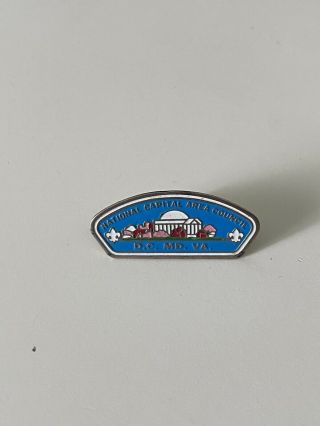 Bsa National Capital Area Council,  Md / Dc / Va - Csp Style Hat Pin In Pack
