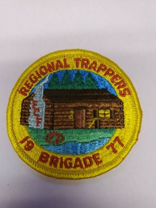 Royal Rangers Patch - 1977 Regional Trappers Fcf Brigade