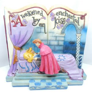 Figur Disney Enesco Jim Shore Traditions Storybook 4043627 Aurora Enchanted Kiss