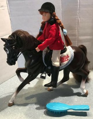 Breyer Special Edition,  Little Debbie Swiss Miss 701807,  Horse W/rider & Brush