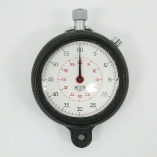 Heuer Vintage Stopwatch Model 508 - 201 With Box