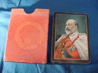 1902 Coronation Of King Edward Vii England Playing Card Deck