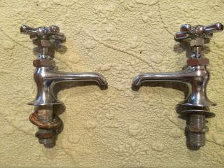 Vintage Wolverine Basin Faucet (pair)