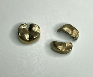 Gold Crown Vintage Tooth Scrap 3 Grams