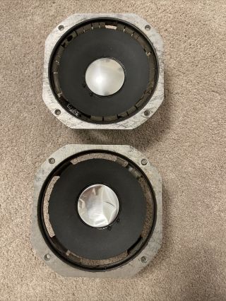 Vintage Jbl Le8t - H 8 " Full Range Speakers,  Pair Need Refoam Consecutive Serials