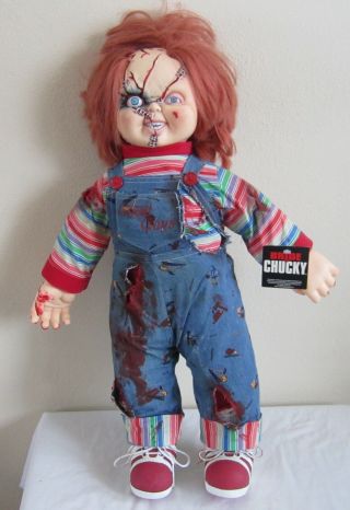 Vintage Bride Of Chucky Doll Good Guys With Tag 25 " Fishel Toy Nr