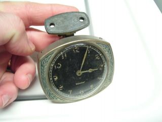 1920 ‘s - 1930s Vintage Dash Clock Westclox Auto Watch Old Ford Chevy Gm