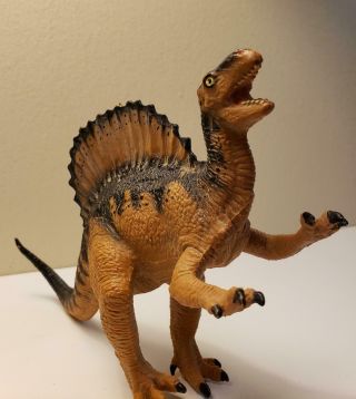 Vintage 1992 Safari Ltd.  The Carnegie Spinosaurus Dinosaur Toy Pvc Figure 8 " Lon