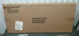 The Wedding Singer Movie Store Display Standee Promo Adam Sandler Vintage