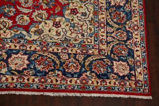Vintage Floral Najafabad Hand - knotted Traditional Oriental Wool Area Rug 9x12 ft 6