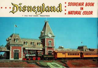 Vintage 1955 Disneyland Picture Souvenir Book - first souvenir book 2