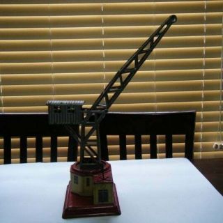 Vintage 1944 - 1955 Tin Toy Crane Made In Germany Us Zone 5 1/2 
