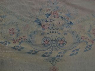 Antique 19th Century French Aubusson carpet 12 ' 0 