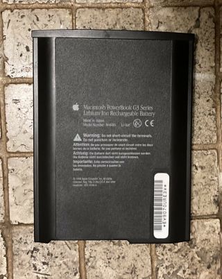 Vintage Apple VST PowerBook G3 Wallstreet Battery Charger w Battery & Adapter 3