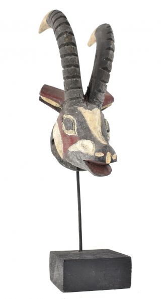 Bwa Animal Passport Mask Custom Stand Burkina Faso African Art