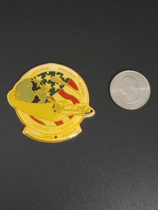 Mcnair Onizuka Resnik Space Shuttle Coin Badge Vtg Scobee Smith Jarvis