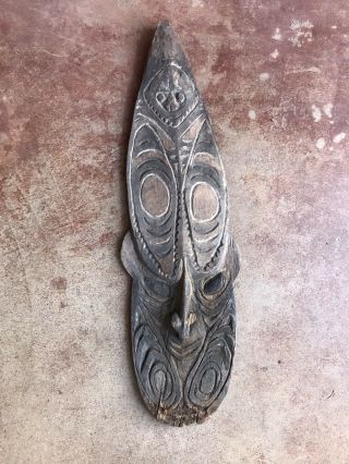 Awesome Authentic Vintage Papua Guinea Gope Board Dance Shield
