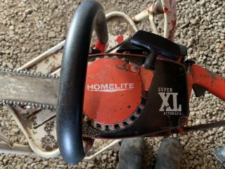 Vintage Homelite Chainsaw Xl Automatic