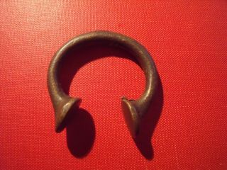 Nineteenth Century West African Manilla Currency " Slave Bangle "