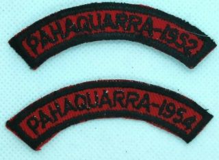 Bsa Camp Pahaquarra 1952 And 1954 Segments