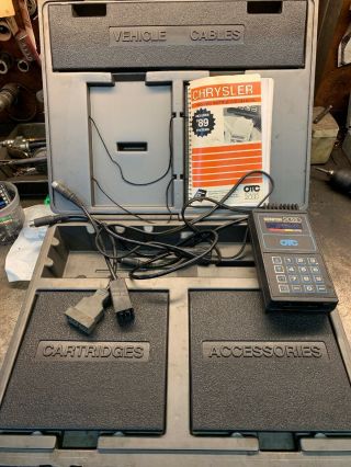 Otc Monitor 2000 Vintage Diagnostics Computer Set With Cartridges
