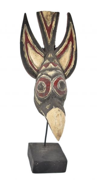 Bwa Bird Passport Mask Custom Stand Burkina Faso African Art