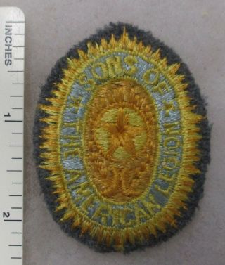 Older Vintage Sons Of The American Legion Patch