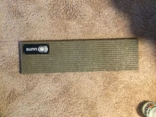 60’s Sunn 200s Vintage Bass Head Front Panel With Logo.  67/68/69 ?
