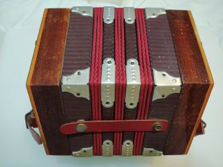 Vintage Riccordi Concertina 20 Buttons Made in Italy 3
