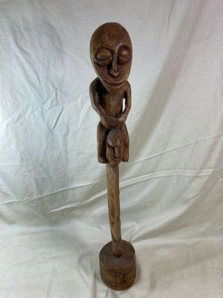Vintage Papua Guinea Wood Carved Figure