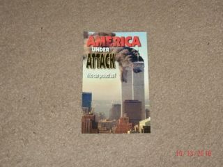 Twin Towers World Trade Center America Under Attack Tract (5 Pages)