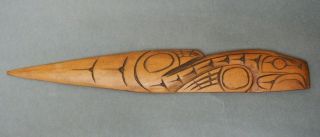 Good Unusual North Native American Canadian North West Coast Sea Lion Carving Nr