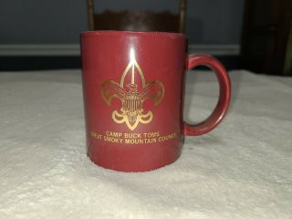 Camp Buck Toms Great Smoky Mountains Council Coffee Mug