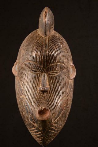 8492 An Old African Songye Mask Dr Congo