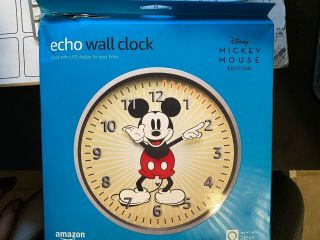 Echo Wall Clock Mickey Mouse Edition