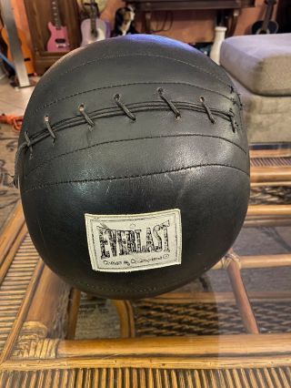 Vintage Black Everlast Medicineball