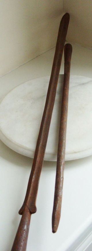 Old Antique African Tribal Hunting Fishing Spear